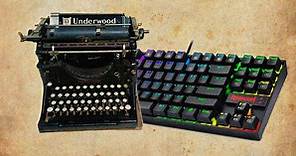 ¿Quién inventó el teclado? Así ha cambiado desde sus orígenes