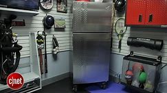 This tough garage fridge chills under extreme conditions