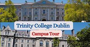 INSIDE TRINITY COLLEGE DUBLIN IRELAND. Trinity College Dublin Campus Tour