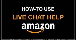 How to Use Live Chat Help on Amazon
