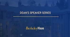 Dean's Speaker Series | Ruth Porat, President & Chief Investment Officer; CFO, Alphabet & Google