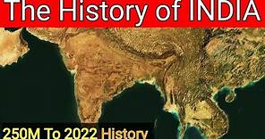 भारत का इतिहास || THE HISTORY OF INDIA in hindi || 250 million Year to Present Time History #india