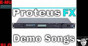 E-mu | Proteus FX | Factory Demo Songs