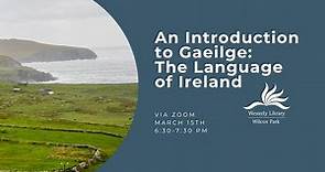 An Introduction to Gaeilge: The Language of Ireland
