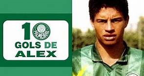 10 Gols de ALEX (Palmeiras)