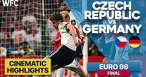 Czech Republic 1-2 Germany | EURO 1996 Final Match | Highlights & Best Moments