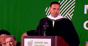 Steve Pemberton’s Keynote Address at Mount Ida College Commencement