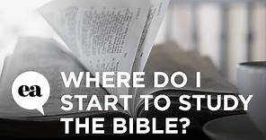 Where Do I Start to Study the Bible? | How to Study the Bible with Joyce Meyer