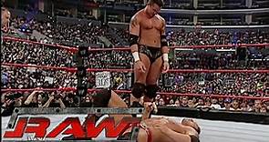 Randy Orton vs Batista Non-Title Match RAW Apr 04,2005
