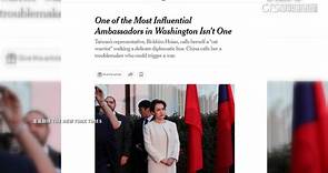 蕭美琴駐美期間表現亮眼 外媒讚「最具影響力大使」