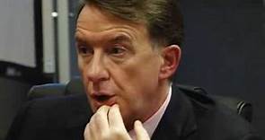 Andrew Rawnsley talks to Peter Mandelson