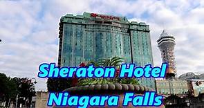 Niagara Falls Sheraton Hotel/ What Room # To Book For The Best View Of Niagara Falls & Room Tour