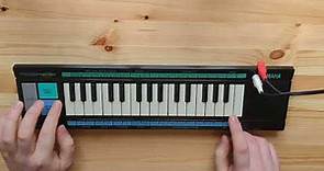 The Cheapest Synthesizer on eBay: Yamaha PSS-20 (Bugeilio'r Gwenith Gwyn)