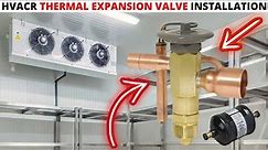 HVACR Service Call: TXV Thermal Expansion Valve Replacement For Commercial Refrigerator(TXV Install)