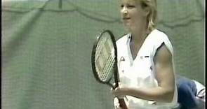 Chris Evert d. Martina Navratilova-1988 Australian Open SF