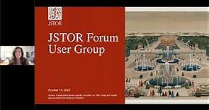 2023 JSTOR Forum User Group