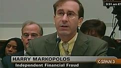 Investigations of Madoff Fraud Allegations, Part 1