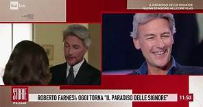 Roberto Farnesi confessa: "Voglio diventare padre" - Storie Italiane 14/10/2019