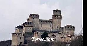 Castelli del Ducato Parma e Piacenza: Compiano, Montechiarugolo e Torrechiara.
