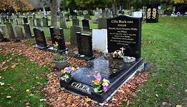 Allerton Cemetery Cilla Black & Her husband Bobby Willis