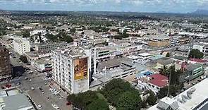 Cidade de Nampula - Moçambique (Mozambique), imagens vista por um drone 4k