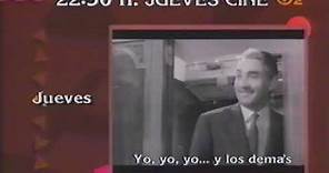 Promo Yo, yo, yo y los demás (16/11/1989) Película emitida por TVE2