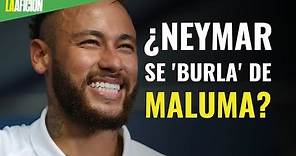 Neymar se 'burla' de Maluma por canción 'Hawái'; tema que dedicó a su actual novia