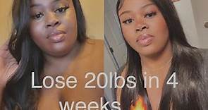 2024 Weight Loss Before and After | Losing 20lbs in 4 weeks! New Year New Beginnings 🚧
