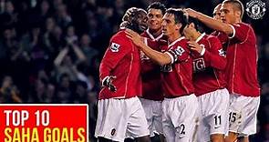 Top 10 Goals | Louis Saha | Manchester United