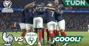 ¡Qué jugadón! ¡GOLAZO de Thuram! | Francia 2-0 Irlanda | UEFA Qualifiers 2023 | TUDN