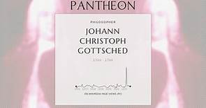 Johann Christoph Gottsched Biography - German philosopher (1700–1766)