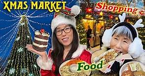 Seattle's First-Ever CHRISTMAS MARKET TOUR 🎄 Festive Food, Fun & More!
