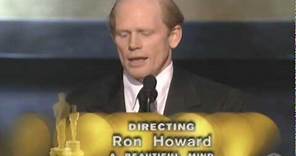 Ron Howard Wins Best Directing: 2002 Oscars