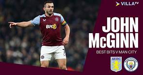 SUPER JOHN McGINN | Best Bits v Manchester City