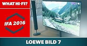 Loewe Bild 7 4K OLED TV - first look - IFA 2016