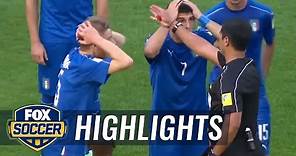 Ref shows red card after questionable call | U-20 World Cup Highlights