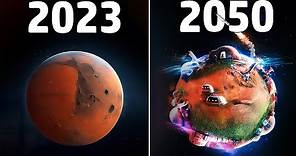 Mars Colonization in 2050 - Humans to Call the Red Planet Home