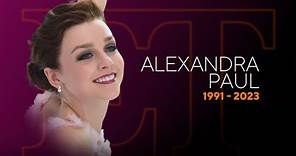Alexandra Paul, Olympic Figure Skater, Dead at 31