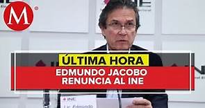 Edmundo Jacobo renuncia a la secretaría ejecutiva del INE