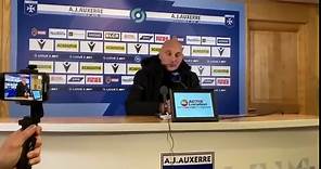 🎤🎥 La déception d’Olivier Pantaloni après la défaite de l’AC Ajaccio à Auxerre (0-2) !