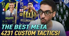 *GETTING CALLED A HACKER*🤓 USING THESE INSANE CUSTOM TACTICS! 4231 FORMATION FIFA 23 ULTIMATE TEAM