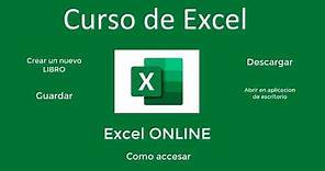 Excel. Como Accesar a Excel Online