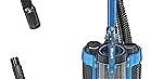Shark ICZ362H Vertex Pro Powered Lift-Away Cordless Vacuum with IQ Display, DuoClean PowerFins, Includes Crevice Tool, Pet Multi-Tool & Anti-Allergen Dusting Brush, 60min Runtime, Electric Blue