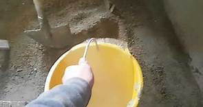 Come impastare sabbia e cemento per massetto