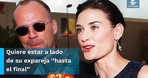 Para cuidar a Bruce Willis, Demi Moore se muda a casa del actor y su esposa