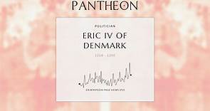 Eric IV of Denmark Biography - King of Denmark and the Wends