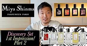 [Japanese Perfumes]Miya Shinma Parfums, First Impression Review (Part 2) Leau , Kimono Collection