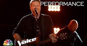 Blake Shelton Performs "No Body" | NBC's The Voice Live Top 8 Eliminations 2022
