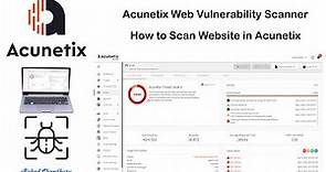 Web Vulnerability Scanner | Acunetix Website Vulnerability Scanner