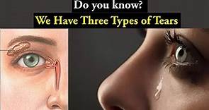Types of tears and how they works